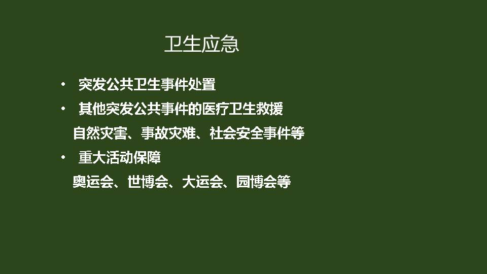 連載新型冠狀病毒感染的肺炎防治知識培訓6突發公共衛生事件應急管理