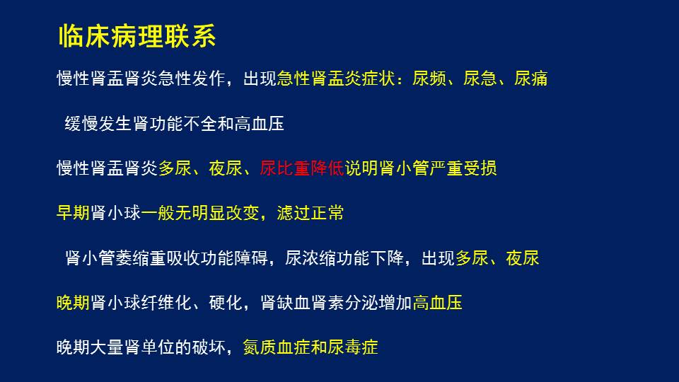 各類型腎炎的病理學研究5腎盂腎炎的病因發病與病理特點